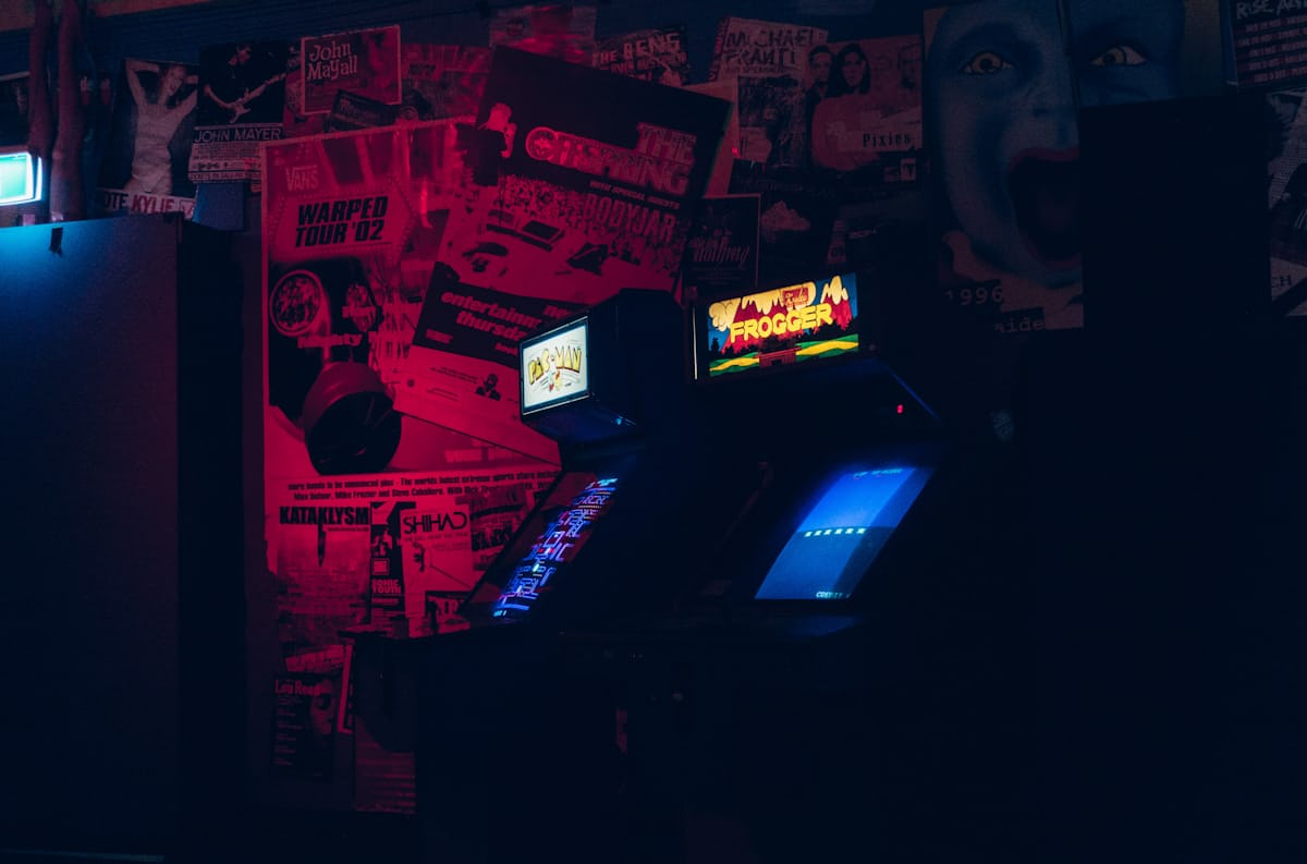 Gaming community event at the VR club